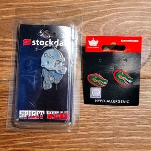 Florida Gator Earrings